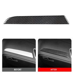 Interior Real Carbon Fiber Center Control Sticker Driver Dashboard Trim Cover for Audi A4 B8 2009 2010 2011 2012 2013 2014-2016