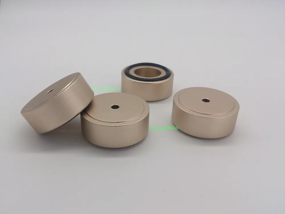 4pcs B39 x16mm 오디오 앰프 스피커 피트 스파이크 블랙 링 기계 매트 패드