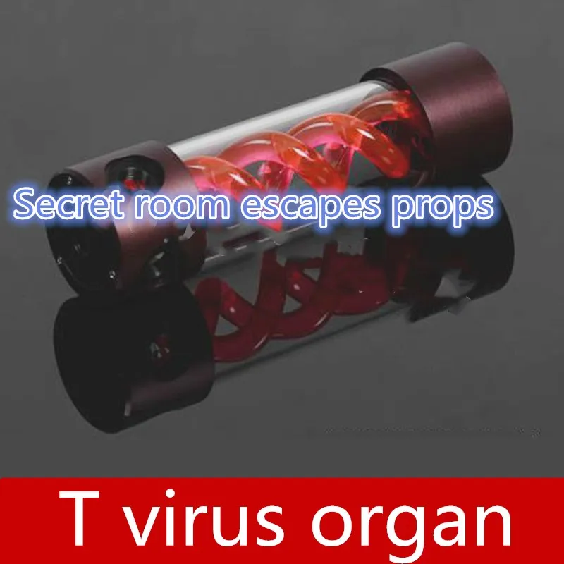 

real life games escape room props T virus organ unlock props open electromagnetic lock props horror game escape room game