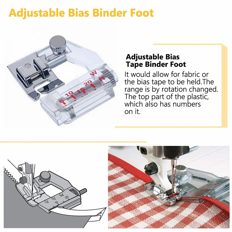 8Pcs Domestic sewing accessories Hemming Presser Foot Set Narrow Rolled Hem Presser Feet Kit for Brother Singer Sewing Machines