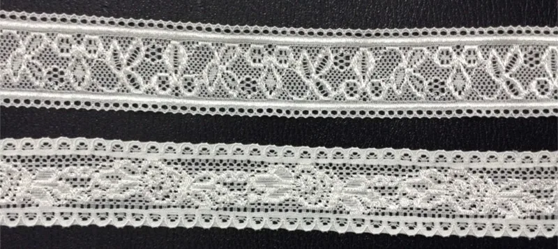 Free shipping 2.8cm/3cm high quality stretch jacquard lace trim,HL0920