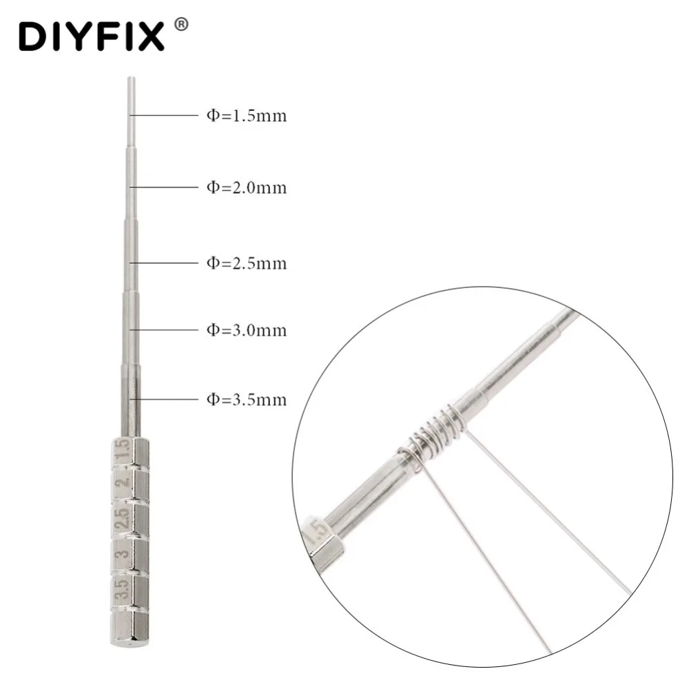 DIYFIX-Juego de Herramientas para vapeo, bolsa de pinzas de cerámica, alicates, limpiador de plantilla de bobina de alambre para cigarrillo electrónico, accesorios de atomizador RBA RDA