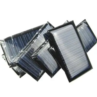 Solar panel 5V 30MA Polycrystalline Solar cell panel for DIY Solar light or toys .  .