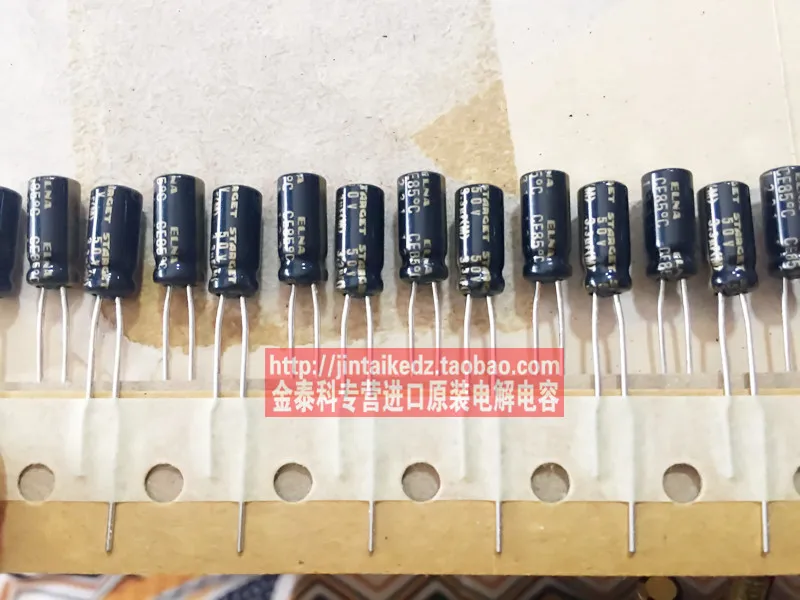 

2020 hot sale 30PCS/50pcs ELNA audio frequency heating capacitor STARGET 50V3.3UF 5X11 ROD oxygen-free black gold free shipping