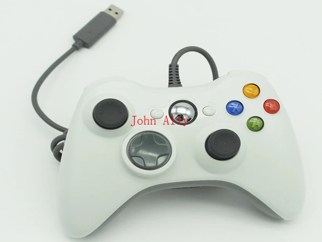 Wholesale 50pcs USB Wired Game Controller For xbox360 Gamepad Joypad Joystick For Xbox 360 Controller Slim Accessory PC Computer