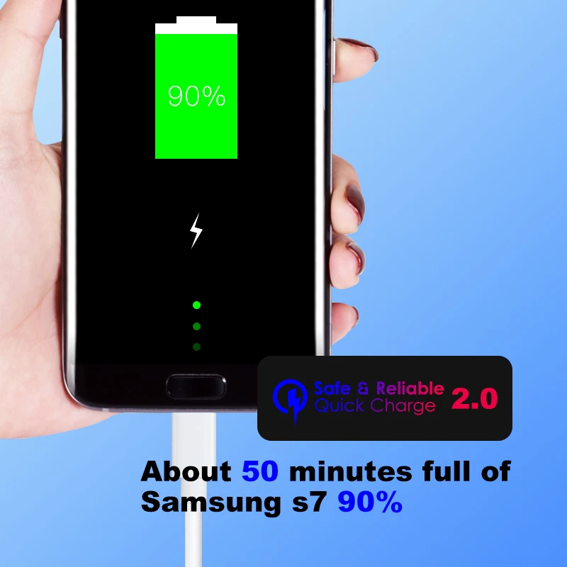 Cavo dati usb Micro USB a ricarica rapida cavo dati usb per Samsung Huawei Xiaomi LG Andriod cavi per telefoni cellulari 0.3m 1m 1.5m 2m 3m