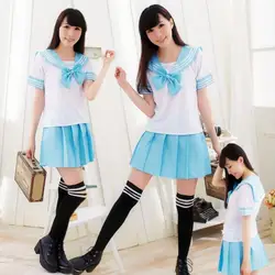 Japan and South Korea sailor suit costumes anime COS Japan academic school female student uniforms japanese school uniform