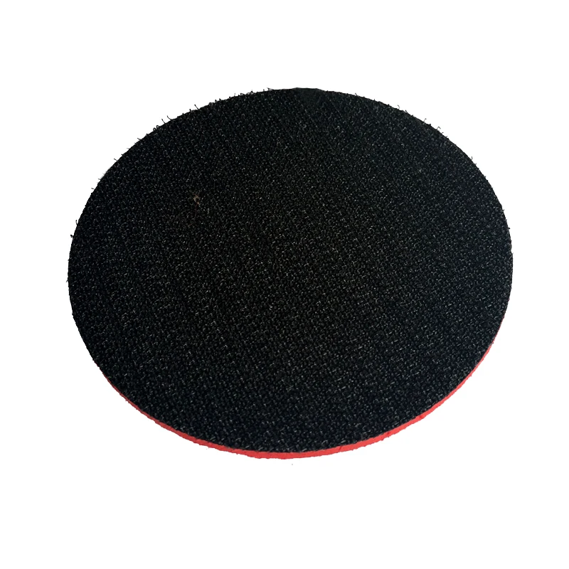 RIJILEI 3Inch Rubber Backer Pad 80mm Thin Hook & Loop Sanding Pad M14/M10 Self-Adhesive Disc Angle Grinder Polisher 3BFR