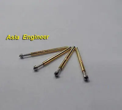 

50Pcs P50-E2 Dia 0.68mm Length 16mm 75g Spring Test Probe Pogo Pin