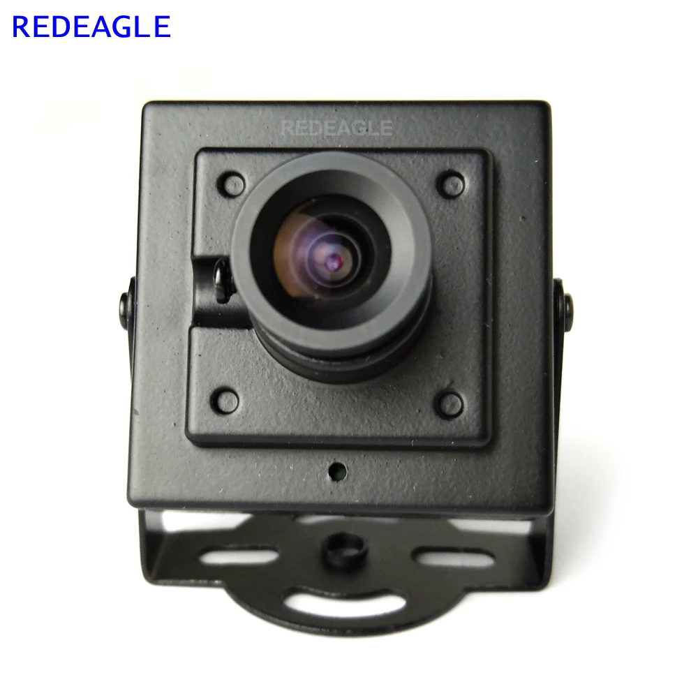 REDEAGLE 700TVL CMOS Wired Mini Box CVBS CCTV Security Camera with Metal Body 3.6MM 2.8MM 6MM Lens Optional