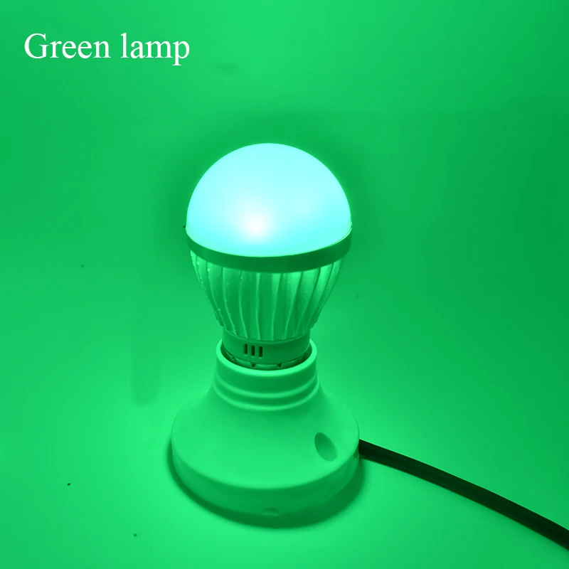 Escape Room Props Terror Atmosphere Lamp 3 Modes Switch Automatically (No Shine Shine slowly Shine Fastly) 4 Colors Optional