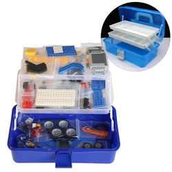 NEW Spare Parts Technology Building blocks mechanical Teaching aid set motor battery box Storage Box Compatible with MOC 9686