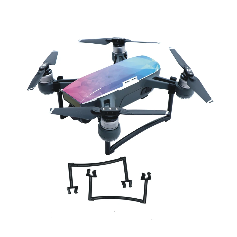 1 set dji drones Landing Gear 25mm Heighten Landing Feet Bracket Camera gimbal protection Tripod Extensions Legs for DJI Spark