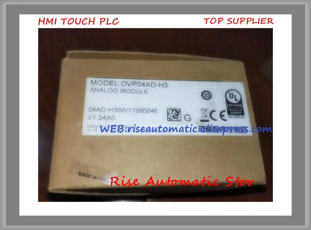 DVP DVP04AD-H3 DVP04DA-H3 DVP06XA-H3 DVP08TC-H2 DVP06PT-S Programmable Controller PLC New