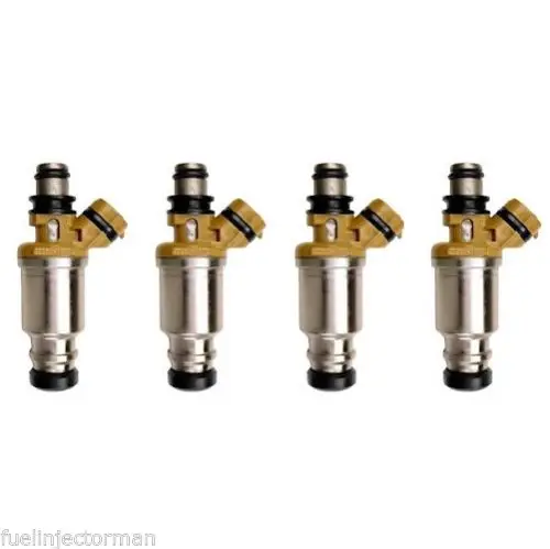 4X 23250-16150 Fuel injector Nozzle For Toyota Corolla AE110 4AFE 5AFE 23209-16150