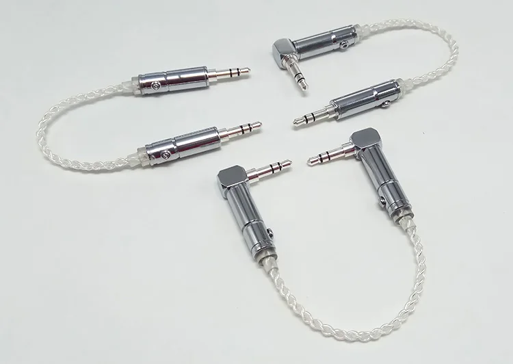 フィーバー3.5オス-オスauxケーブルピュアシルバーケーブル