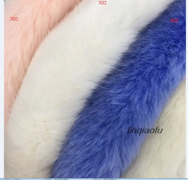 Thickened faux-wool plush fabric  Super soft imitation rabbit fur,170*90cm (one yard) One pcs