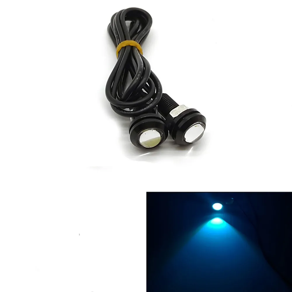 10X High Bright Eagle Eye Lights Universal DRL 18MM LED Daytime Running Light IP68 Waterproof Daytime Lamp