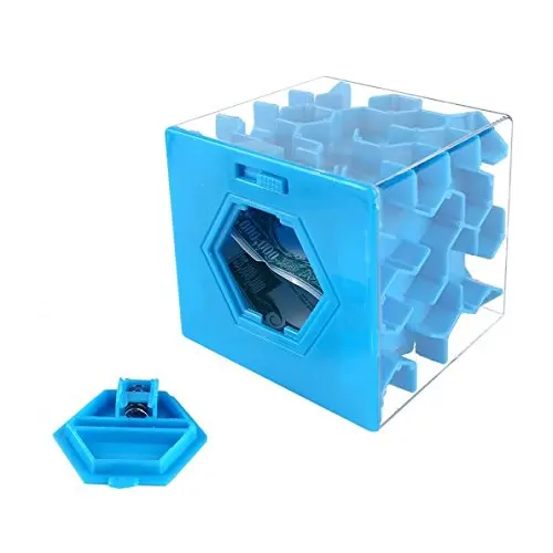 2pcs * EBOYU Money Maze Puzzle Box For Kids and Adults - Unique Way To Give Gifts For Special People Children Teenagers