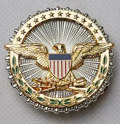 US Military Office Of The Secretary Of Defense Identification Metal Badge - US113