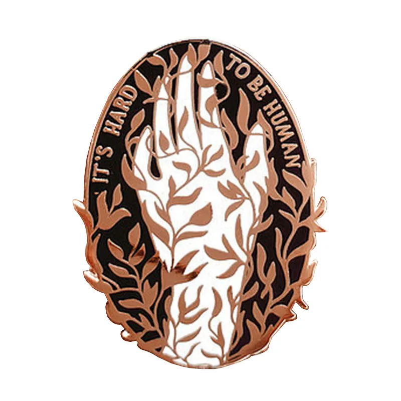 من الصعب أن يكون دبوس المينا البشري #1