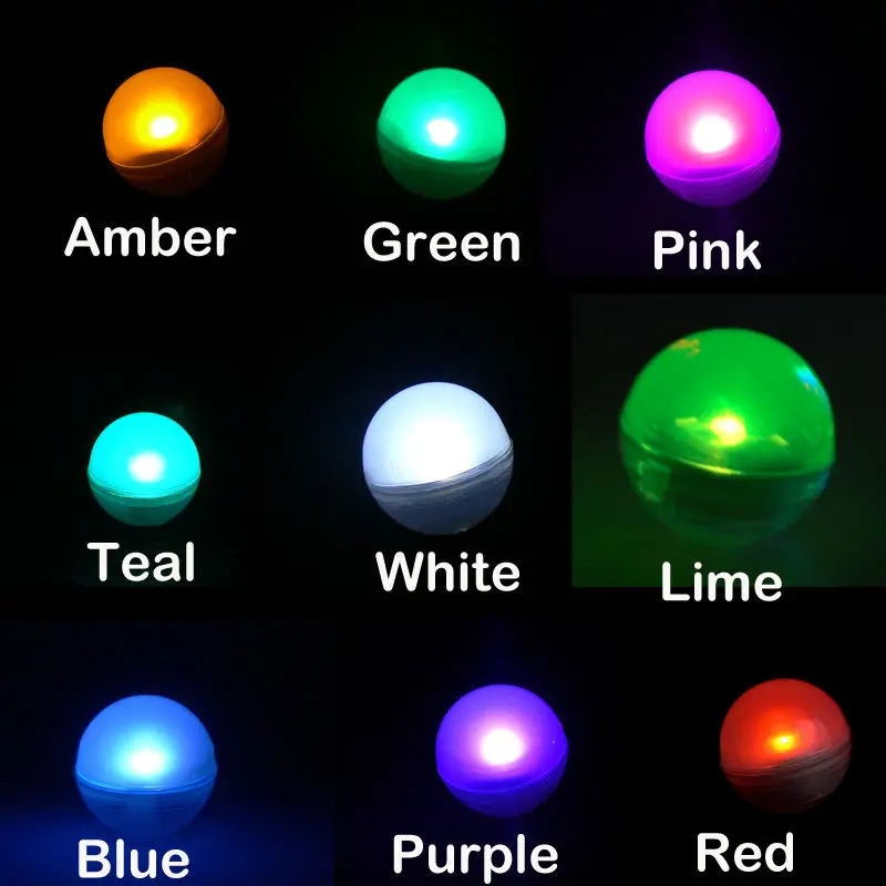 

(1200pcs/lot) Battery Operated 12Colors Slow Fading Firefly Effect Mini LED Party Light Fairy Pearls For Party Wedding Decor