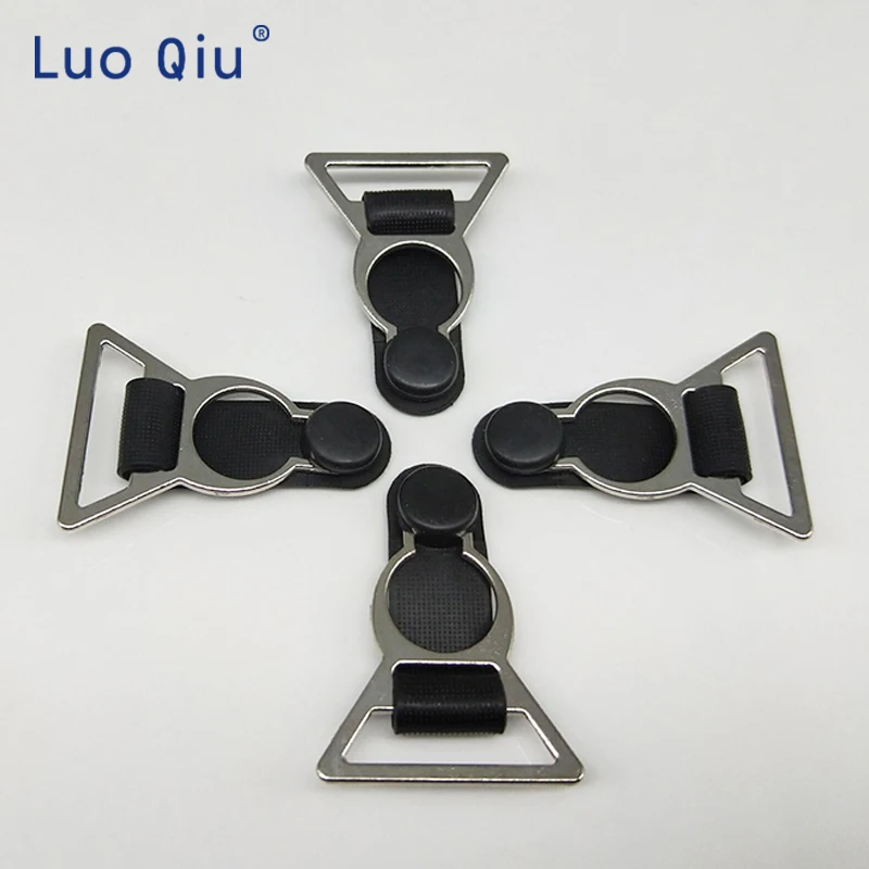 Sewing clips metal Metal+Plastic  Garter Clips  Removable buckle Garment Accessories Stockings 5 pcs/lot 25mm Luo Qiu