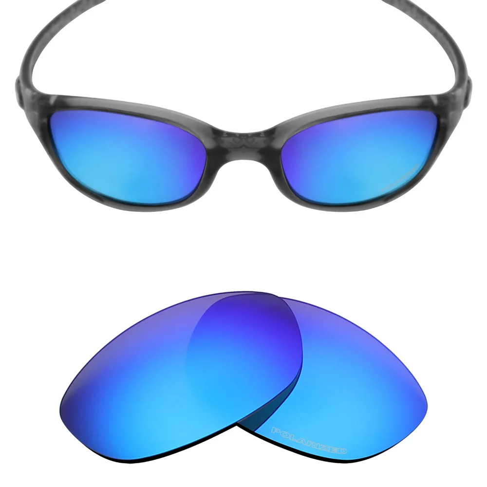 

SNARK POLARIZED Resist SeaWater Replacement Lenses for Oakley Fives 2.0 Sunglasses Ice Blue