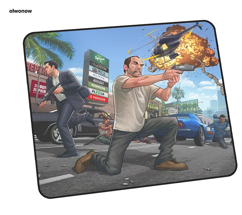 gta mouse pad gamer New arrival 35x30cm notbook mouse mat gaming mousepad thick pad mouse PC desk padmouse