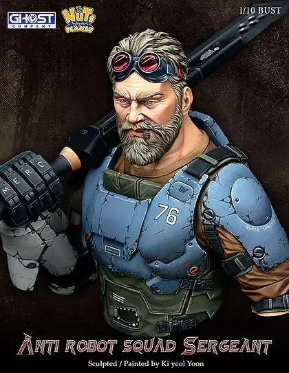 Resin kit X-105 Anti Robot squad Sergeant