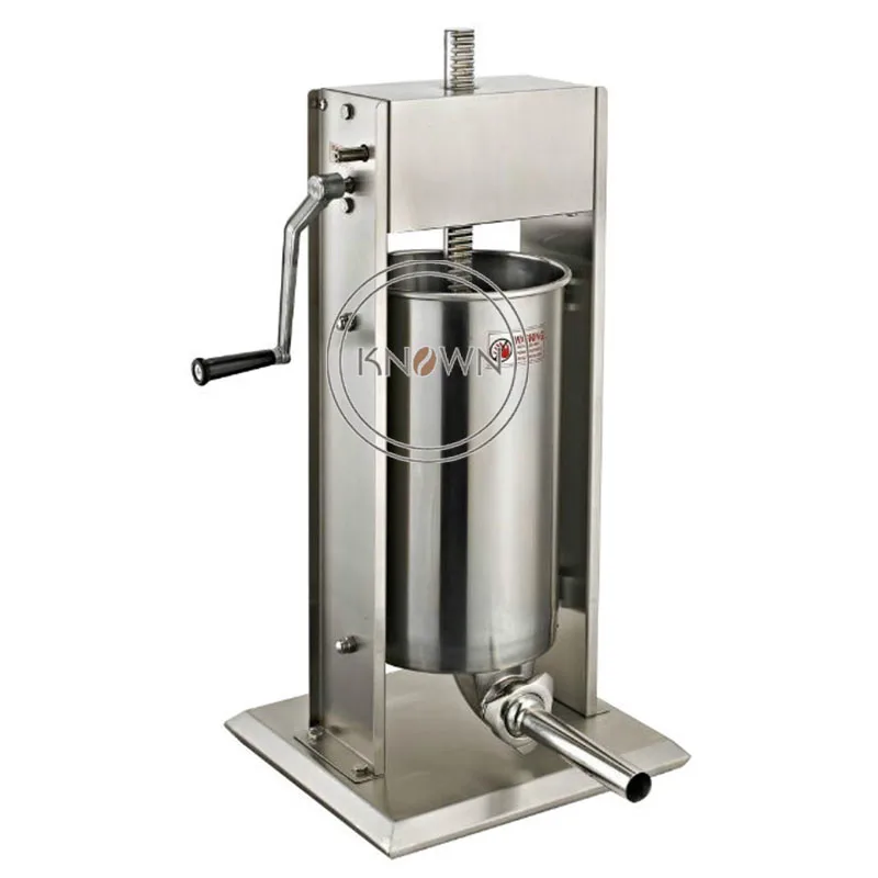 

home use 3L/5L/7L/10L/15L manual sausage filler machine/sausage stuffer for sale