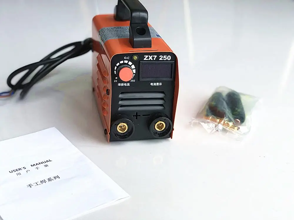 250A 220V Mini Mma Welder Plasma Cutting Machine Arc Welding Machine Rod Welder