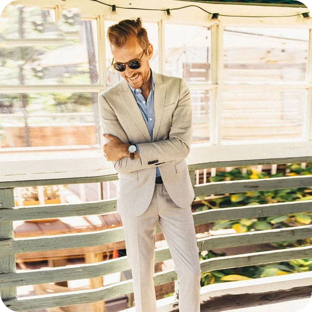 Linen coat pant design hotsell
