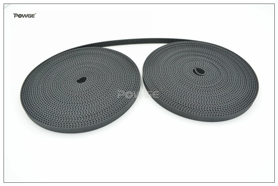 POWGE 2meters GT2 Timing Belt Width=6mm Fit GT2 Pulley GT2-6 Rubber 2GT 6 Open Timing Belt 3D Printer Accessory High Quanlity