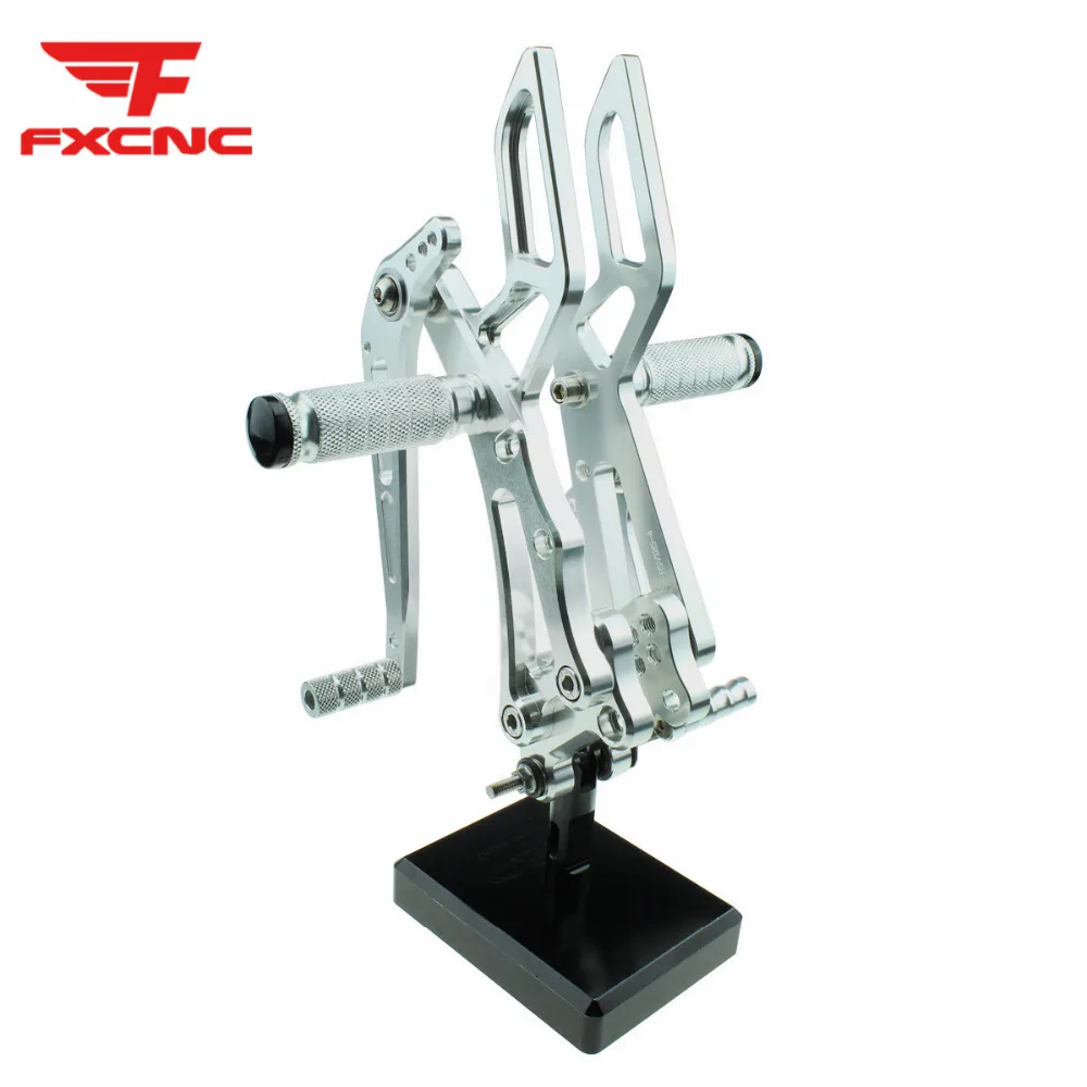 

Motorcycle Rearset Footrests For Aprilia RS4 125 4T 2011 2012 2013 2014 2015 2016 Aluminum CNC Footpeg Pedal Pegs Accessories