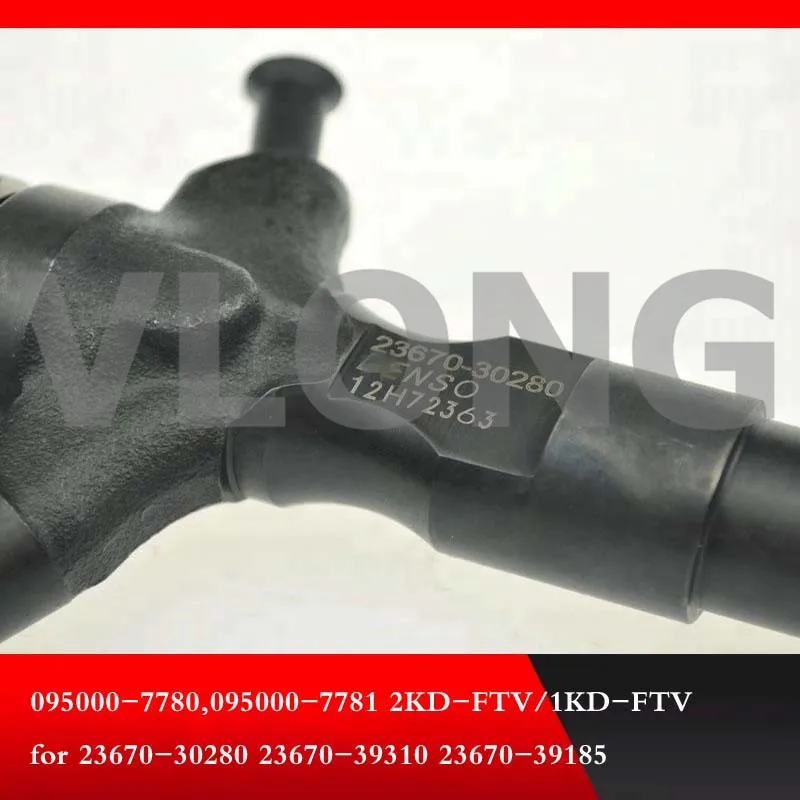 GENUINE AND BRAND NEW COMMON RAIL FUEL INJECTOR ASSY 095000-7030 095000-7031 095000-6760 095000-6761 23670-39185 23670-39186