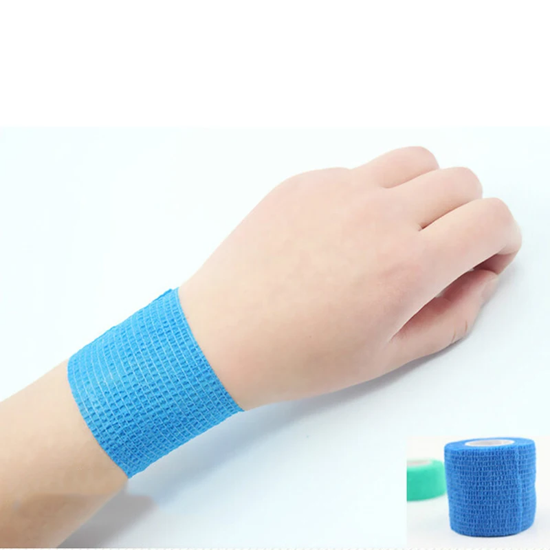 Strumento di Protezione Muscolo Cura Impermeabile Esercizio Terapia Fasciatura Del Nastro di Sport Del Nastro Elastico Physio Tape Terapeutico 4.5 M * 5 Cm