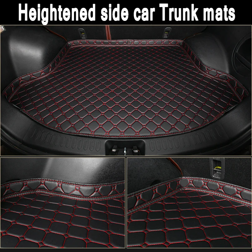 

ZHAOYANHUA Custom fit Heightened side car Trunk mats for VOLVO C30 S40 S60 S60L S80 S80L V40 V60 XC60 XC90