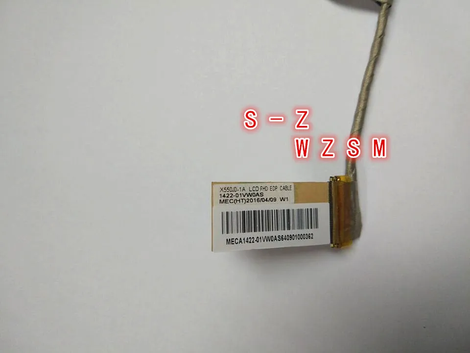 NEW X550JD-1A LCD FHD EDP CABLE 1422-01VW0AS Asus FX50 FX50J FX50JK FX50JX X550JD 4200 4710 30p X550C X550VB A550 F550L