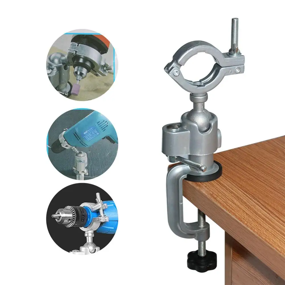 Dremel Grinder Accessory Electric Drill Stand Holder Bracket Bench Vise Used For Dremel Mini Drill Multifunctional Die Grinder