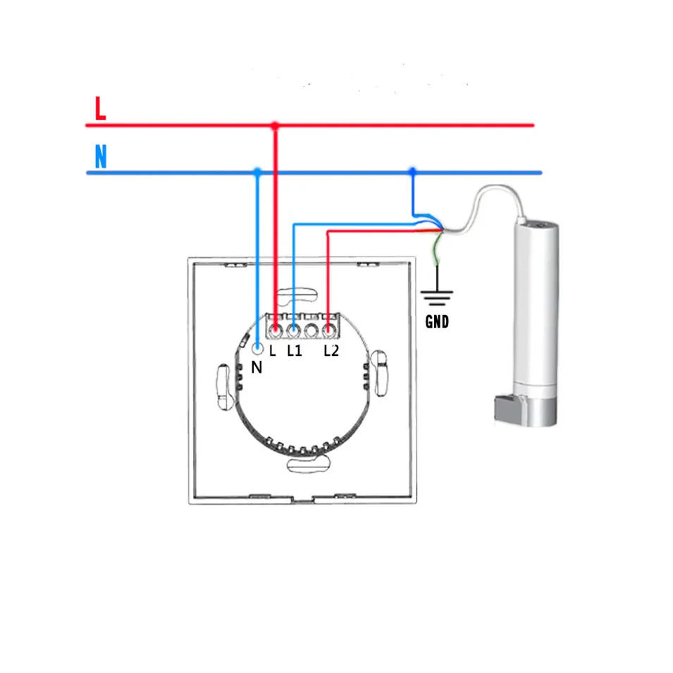 Dooya DT52S 45w Curtain Motor+Tuya app wifi Curtain Switch,Alexa/Google Home Smart Voice Control Curtain System,Home Automatic