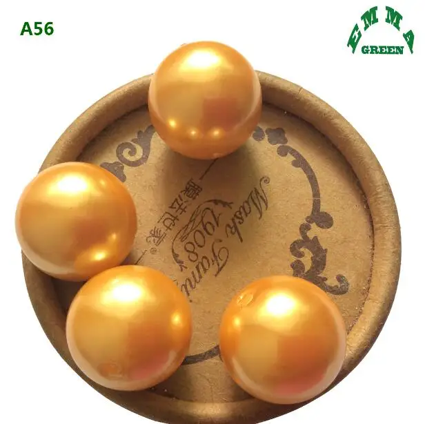 

Gold Pearl Beads Pearls 6mm 8mm 10mm 20mm to 30 mm A56 Acrylic Gold Imitation Round Beads ABS Pearl Spacers For Jewelry