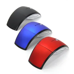 New 2.4GHz Wireless Foldable Folding Arc Optical Mouse For Microsoft For Laptop