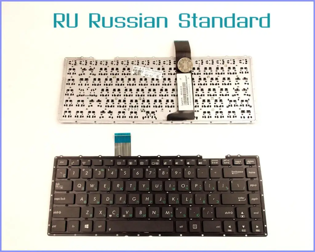 Russian RU Version Keyboard for ASUS A450Ld A450 A450V A450C A450CA A450CC X450L X450LA X450LAV Laptop No Frame