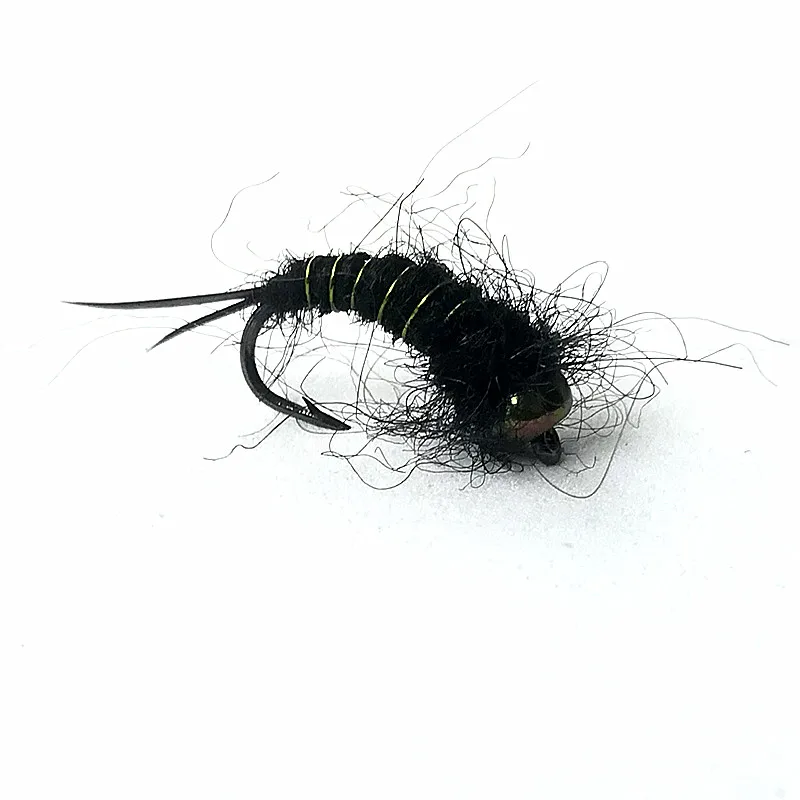 KKWEZVA 21PCS Goose Biot Feathers15-20cm Goose Biots Fly Tying Materials for Nymph & Lava Flies split tails and early wings