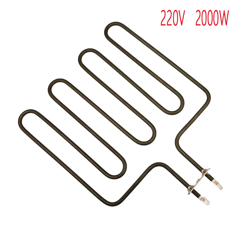 

2000W Hand-shape Sauna Room Electric Heat Tube High Quality Green Stainless Straight Pipe 4U Sauna Tubular Air Heating Element