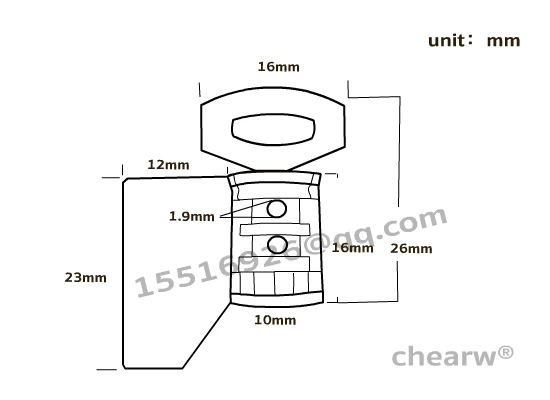 100pieces meter seals plastic seals /one hundred a bag company signs and number guard water electronic laser