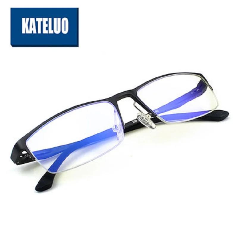 Aluminum Magnesium Anti Blue Laser Fatigue Radiation-resistant Men's Optical Eyeglasses Glasses Frame Oculos de grau Eyewear 298