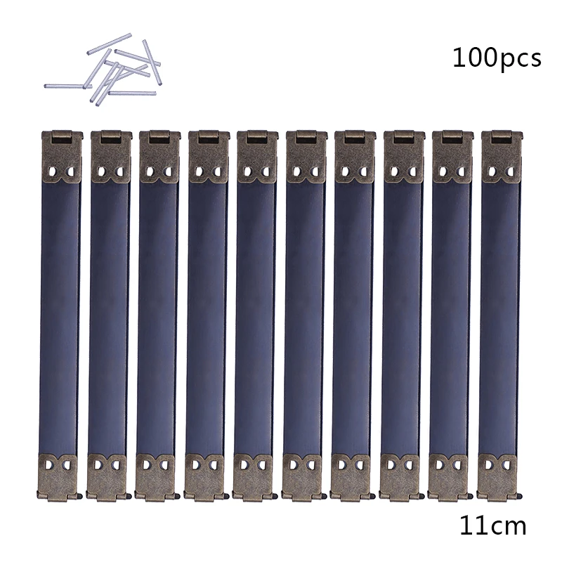 10PCS DIY Metal Internal Flex Frames Clasp Bag Purse Handbag Sewing Internal Replace Hinges Spring Clip Repair Accessories