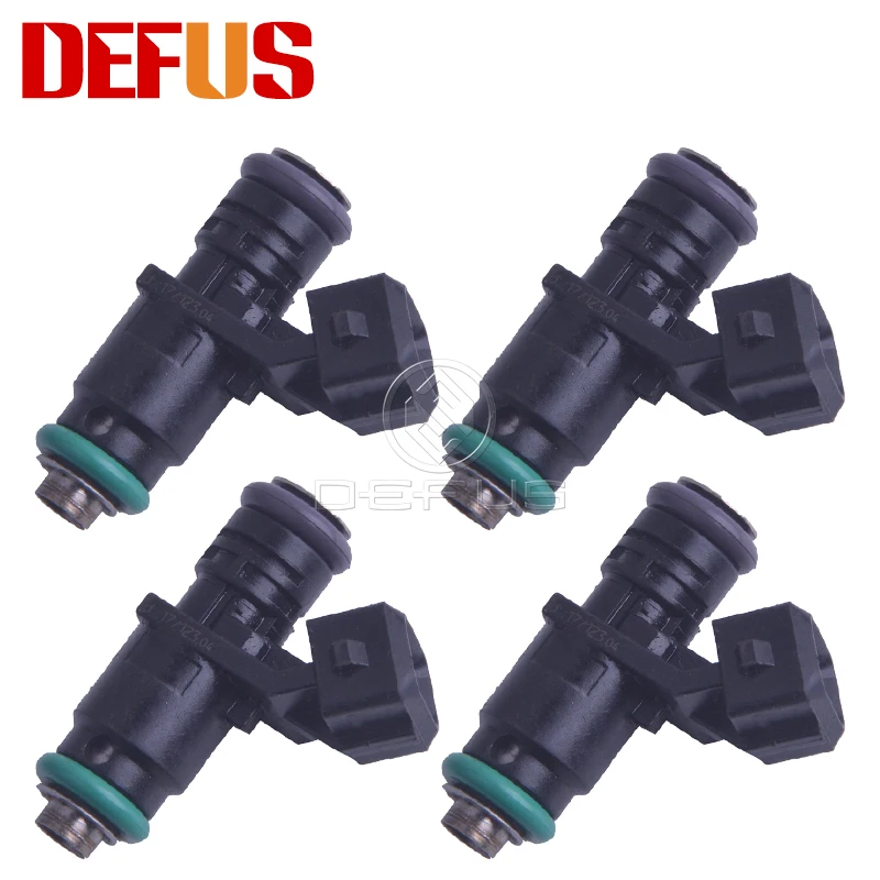 DEFUS 1/4/6/8/12/20PCS Fuel Injector OEM 16600-9398R Nozzle For Renault Duster 2.0 Auto Car Brand New ITGDC9 ITG DC9 166009398R